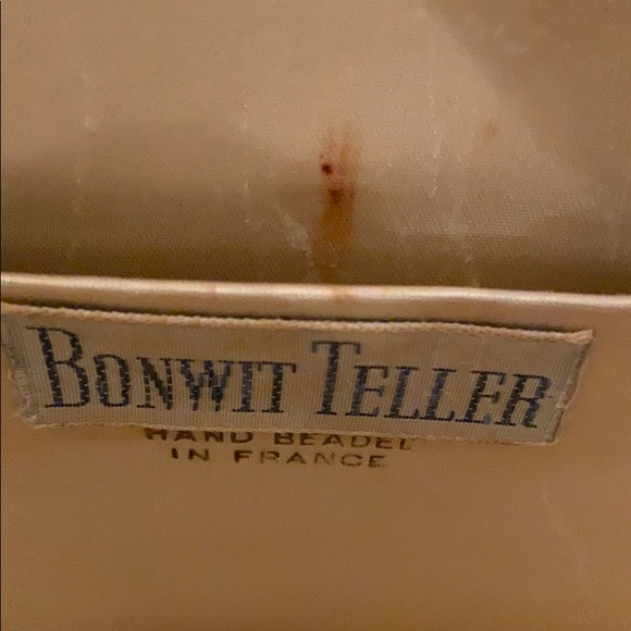 Vintage 1950s Hand-Beaded Clutch - Picture 4 of 6